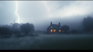 Heavy Rain on a Stormy Night  Relax, Sleep, Focus  ASMR Nature Sounds