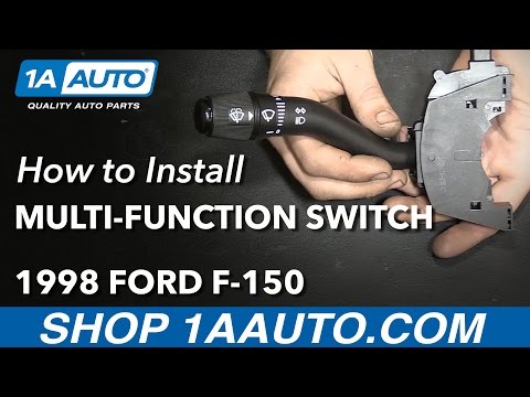 How to Replace Turn Signal Wiper Switch Lever 97-98 Ford F-150