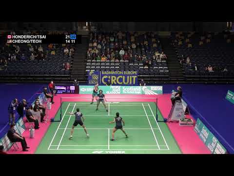 Match point - Honderich / Tsai vs Cheong / Teoh - WD, Final - Scottish Open 2021