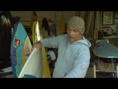 Storm Surfers - Tom Carroll and his surfboard's