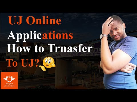 UJ online applications // How to transfer to the University of Johannesburg (UJ)?