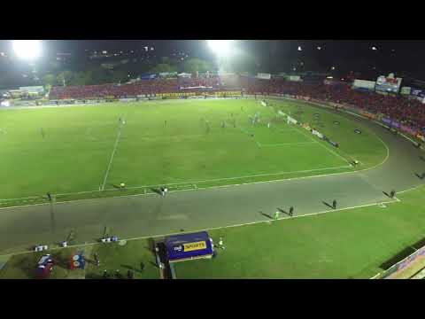 Juntos lo hicimos posible - Iluminación provisional del Quiteño