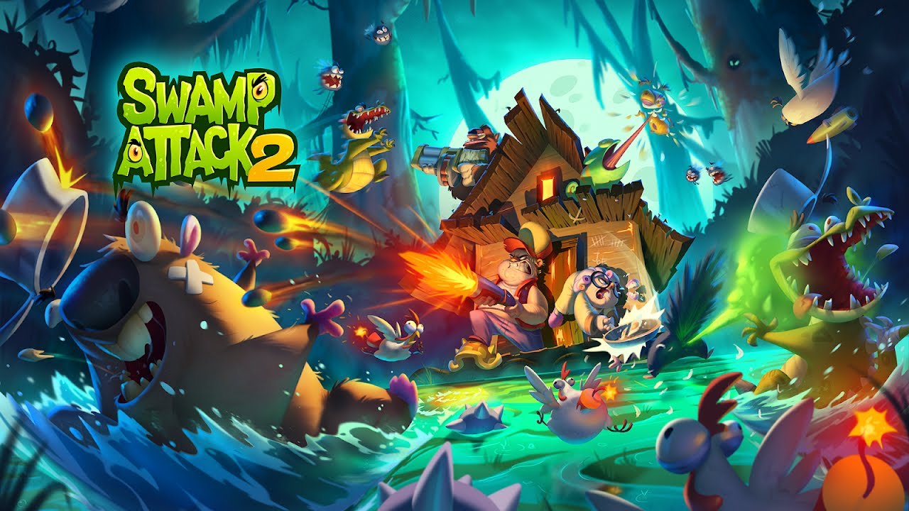 OM GEMOY KEMBALI MELAWAN PARA BUAYA! Swamp Attack 2