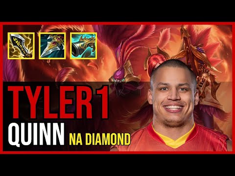 Tyler1 - QUINN vs. Irelia Top | NA Diamond I