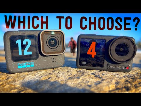 GoPro Hero 12 vs DJI Action 4 Which is Better?