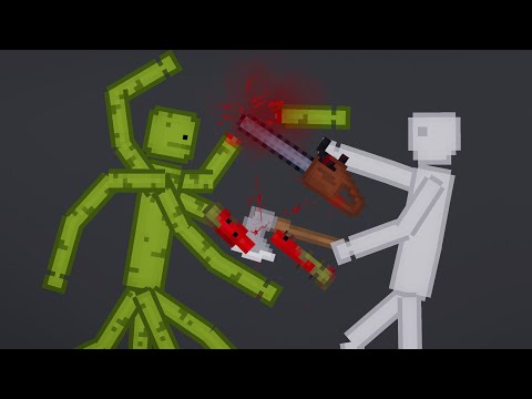 Melon Mutant vs People In People Playground