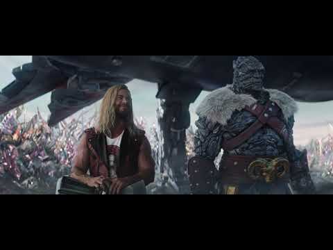 Thor Is Rewarded With Screaming Goats Scene | Thor: Love and Thunder (2022)