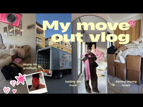 MOVING OUT VLOG📦: I crashed out + moving do's and don'ts + I bought my first fridge lol & more!