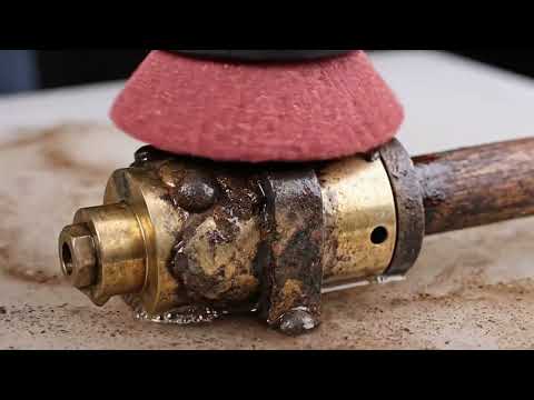 Extreme Rust Removal! Restoring a Rusted Mechanical Shaft Back to Working Condition