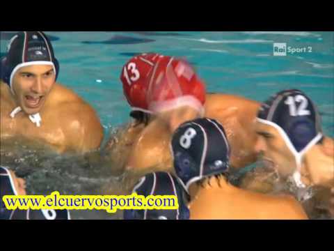 BMP Sport Management 6 Pro Recco 13 Italian League 2016 water polo