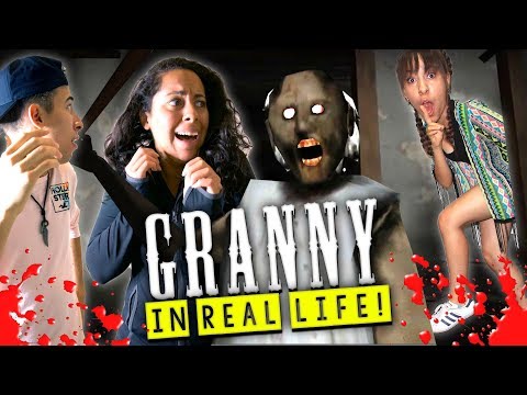 Granny Horror Game in Real Life!
