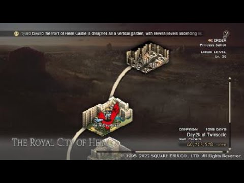 Easy Tactics Ogre: Reborn Gameplay Tutorial 373 Heim Courtyard Cleared Part 3