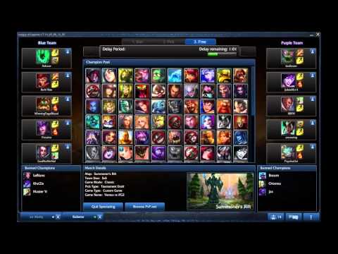 nAvTV League of Legends Showmatch - Ventus.LoL vs iFG.LoL