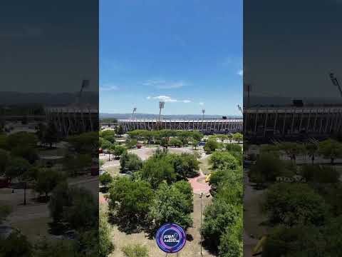 El Rio Suquia y el Estadio Mario Alberto Kempes #cordobacapital #rio