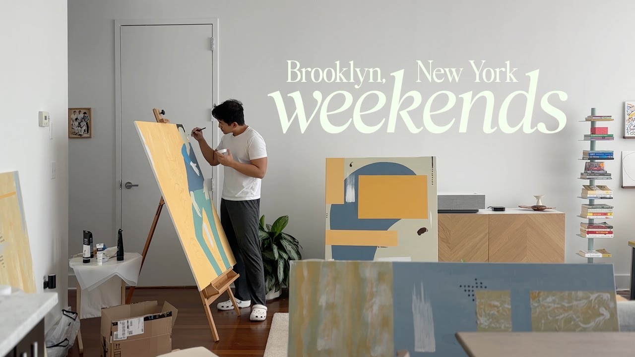 Weekend in Brooklyn, New York | Making Art for my Home