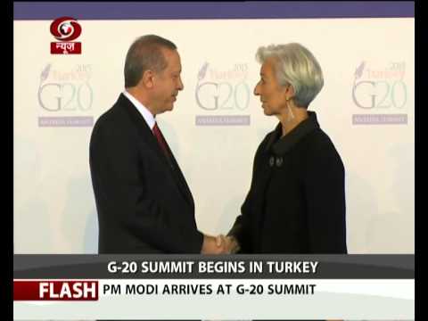 G 20 Summit begins in Turkey