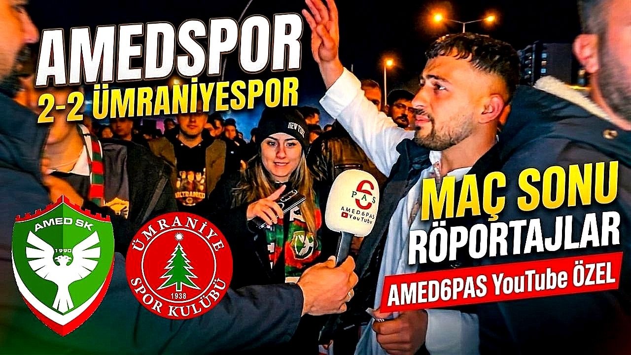 Amedspor 2-2 Ümraniyespor