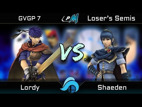 GVGP 7 Project M Losers Semis - Lordy (Ike) vs. Shaeden (Marth)