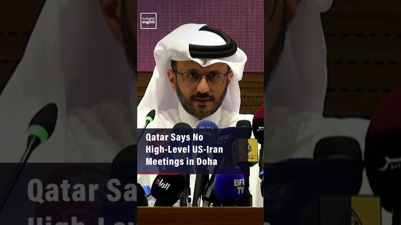 Video | Qatar Says No High-Level US-Iran Meetings in Doha