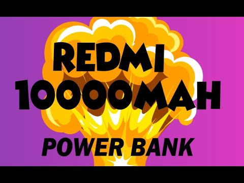 Black redmi power bank 10000mah, model name/number: pb100lzm