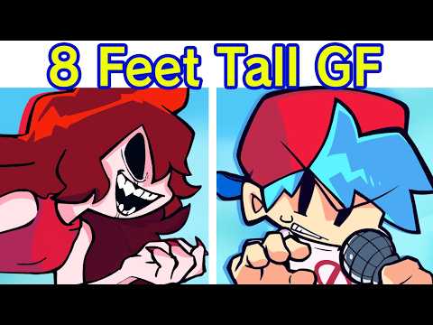 Friday Night Funkin' vs Yokai GF | Japan Creepypasta: Eight Feet Tall Lady & Red Room (FNF Mod: JP)