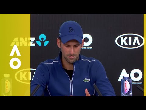 Novak Djokovic's emotional press conference (4R) | Australian Open 2018