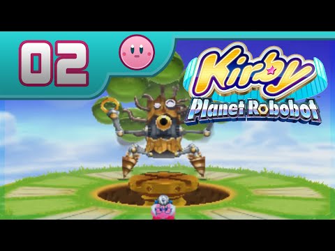 Kirby: Planet Robobot (English) - Part 2: Clanky Woods! | RasouliPlays