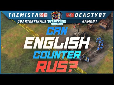 TheMista vs Beastyqt - $3,000 Winter Series - Ro8 (Game 1) - Age of Empires 4
