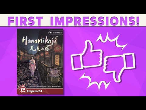 Hanamikoji - First Impressions Review!