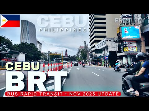 Cebu Bus Rapid Transit | Cebu BRT and Tour Update in Osmeña Blvd and Escario St., November 2025