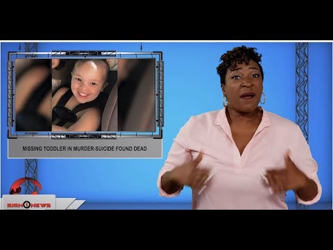 Missing toddler in murder-suicide found dead (ASL - 7.29.19)