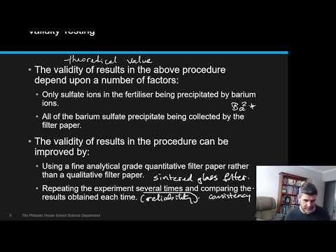 ACI#5 Gravimetric Analysis