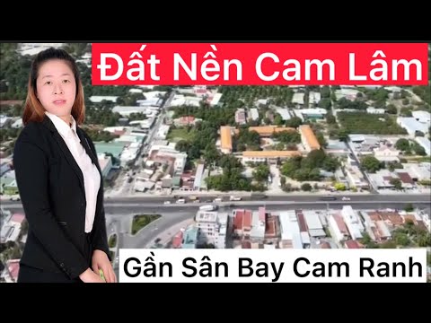 đất nền cam lâm ngay trung tâm hành chính lợi nhuận ngay khi đầu tư x2-x5