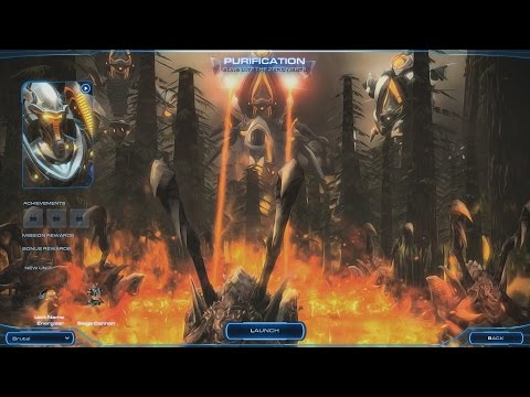 Starcraft II - Custom Campaign: Unification of Purifiers - Brutal - Mission 1: Purification