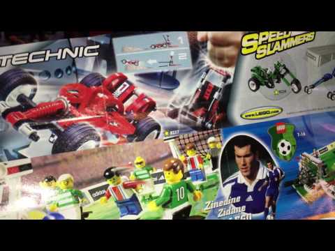 Vintage Lego review set 6714 Speed Dragster.