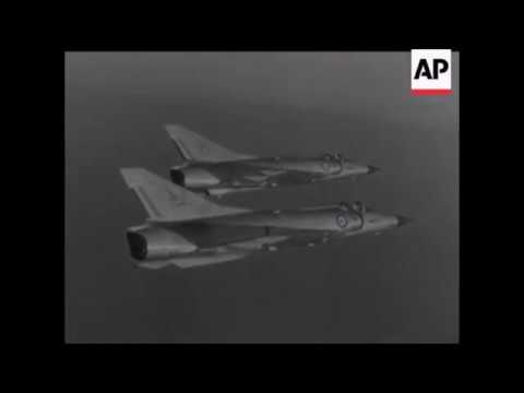 Dassault Mirage III C assembly line and flight test