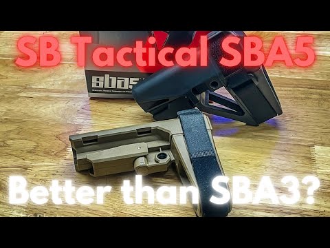 SB Tactical SBA5 - Better than the SBA3? #pistolbrace #sbtactical