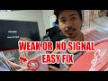 Cignal Weak Or No Signal Fix Makaka Save Ka Ng 600 Pesos