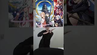 【アニメ混ぜたら、、、】みんなはどう思う？ #アニメ #shortvideo #tiktok #anime  #転生したらスライムだった件  #sao  #ソードアートオンライン