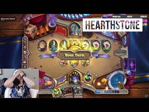 Hearthstone: How to kill Kerri w/ Heroic Karazhan - Silverware Golem