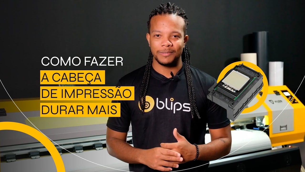 BLIPS ENSINA | Como fazer a Cabeça de Impressão XP600 durar mais | Blips Ativos