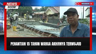 15 Tahun Menanti, Jalan Beton Rp19,3 Miliar Mulai Dibangun di Kubu Babussalam
