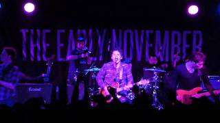The Early November - Every Night's Another Story (LIVE HD)