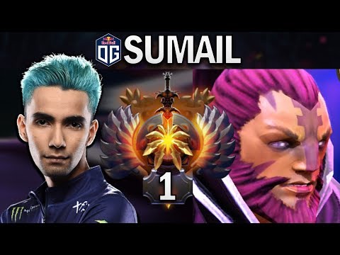 BEST CARRY PLAYER USED BEST HERO - OG.SUMAIL ANTI-MAGE - DOTA 2 7.24 GAMEPLAY