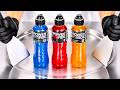 Powerade Ice Cream Rolls ASMR Satisfying