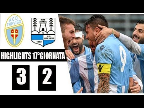 A.C.D.TREVISO-NERVESA 3-2  17°GIORNATA HIGHLIGHTS DEL MATCH