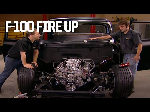 Firing Up The Classic Hot Rod F100 For The First Time - Trucks! S8, E15