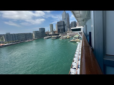 Thumbnail for P&O Pacific Adventure, Sailing northbound off the NSW Mid North Coast heading to Moreton Island.