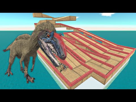 RUN FAST FROM YUTYRANNUS - LAST SURVIVOR - Animal Revolt Battle Simulator