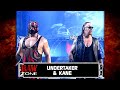 The Undertaker Kane Vs Test Booker T Kane Performs A Rare Tombstone In 2001 10 22 01